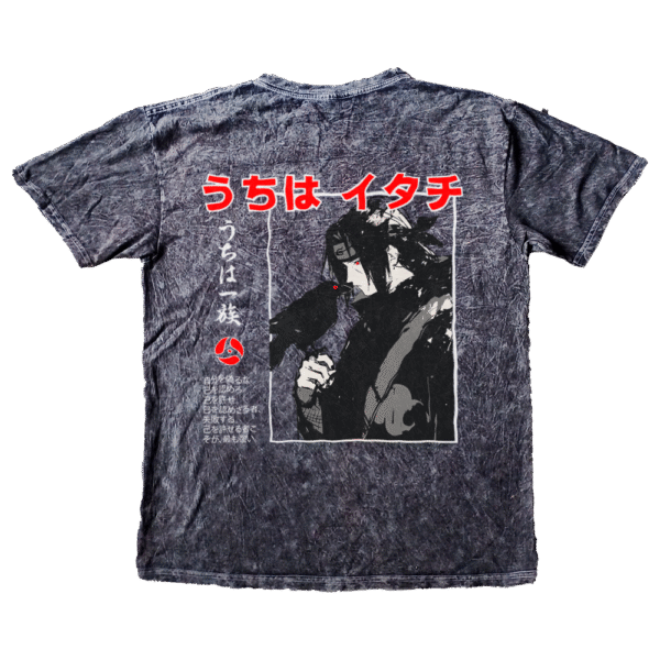 poleraitachiespalda Polera Itachi Uchiha